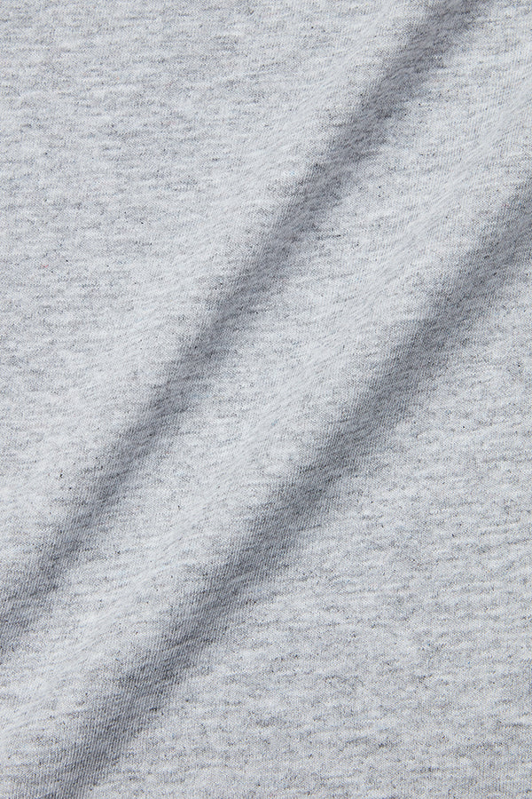 パッチワークＴシャツ / Col：MELANGE 杢グレー