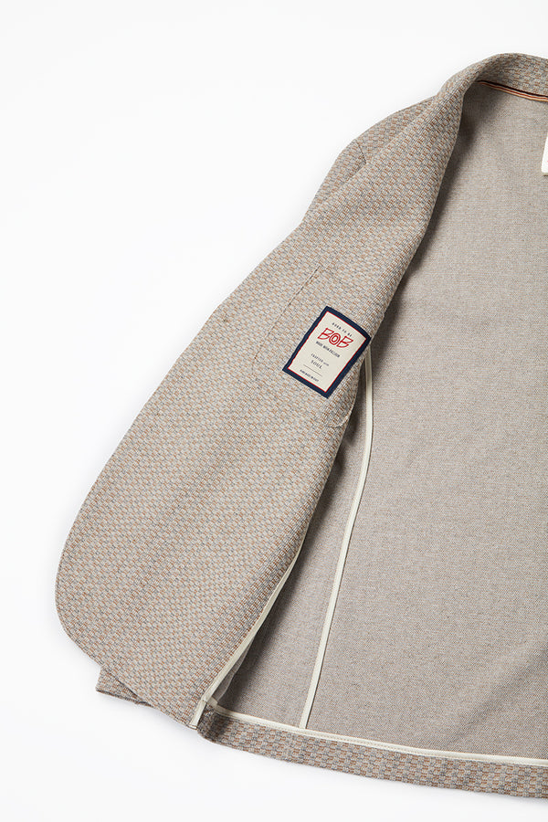 リネンテイストイージージャケット / Col：SABBIA サンドベージュ