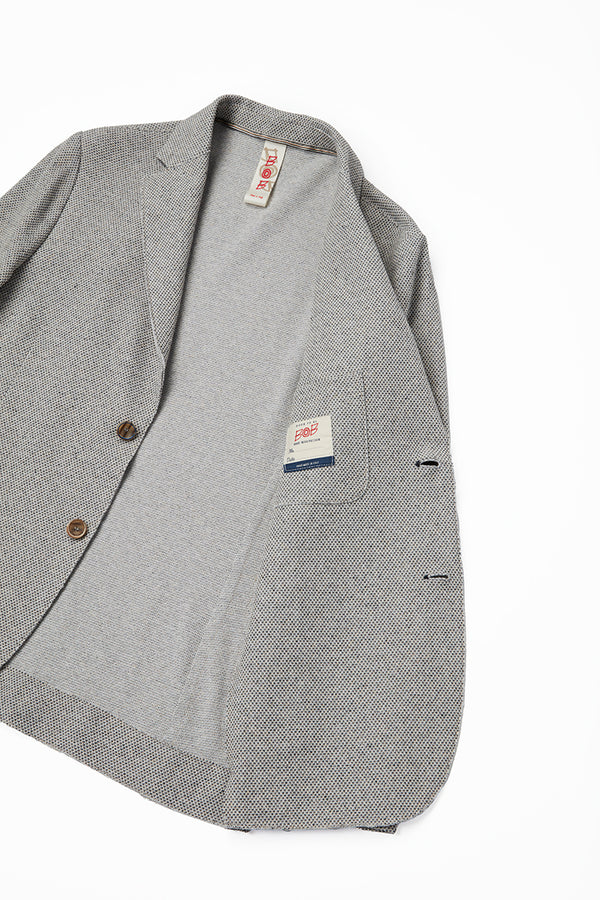 リネンテイストイージージャケット / Col：NERO ブラック