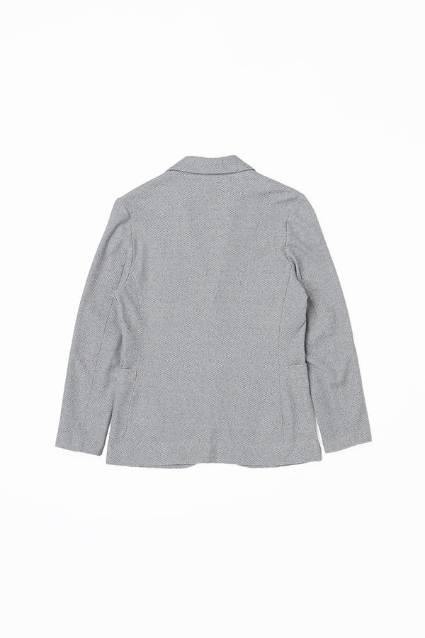 リネンテイストイージージャケット / Col：BLU ネイビー系