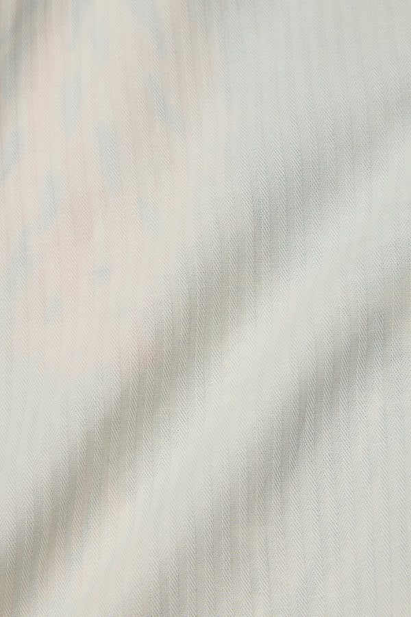 ストライプパターンラッセルジレ / Col：VAR1 サンドベージュ