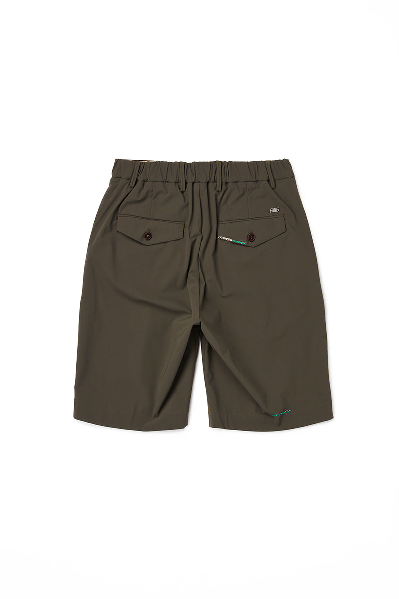 【25SS日本別注】Handmade Embroidery Eazy Short Pants / Col：MILITARE