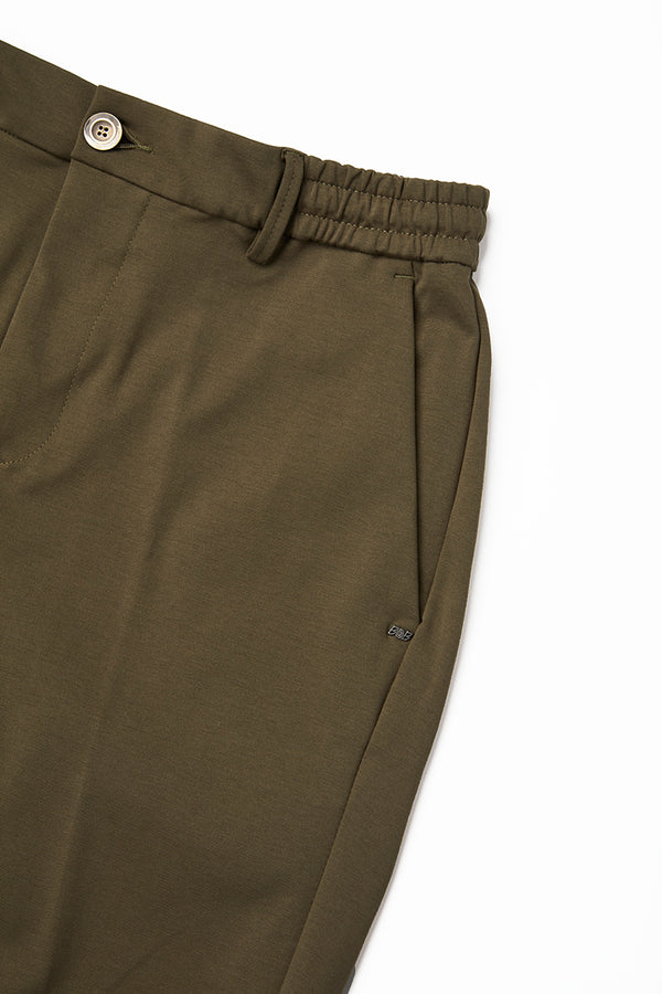 テクニカルファブリックイージーパンツ / Col：MILITARE カーキ系