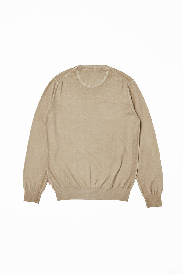 ガーメントダイニット / Col：YUTA ライトブラウン系