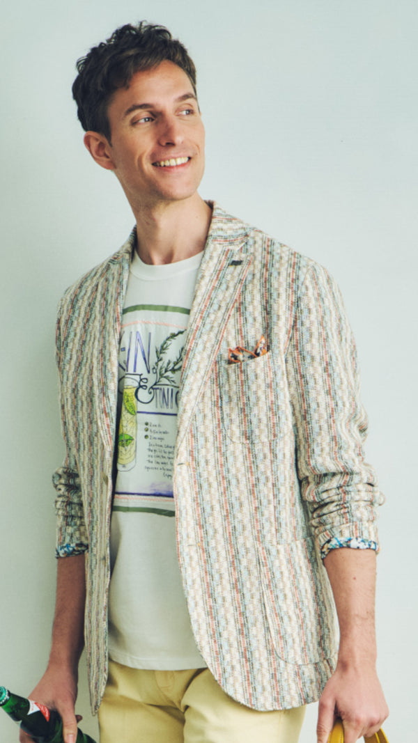 SLIGHT578 ラッセルストライプジャケット / VAR4