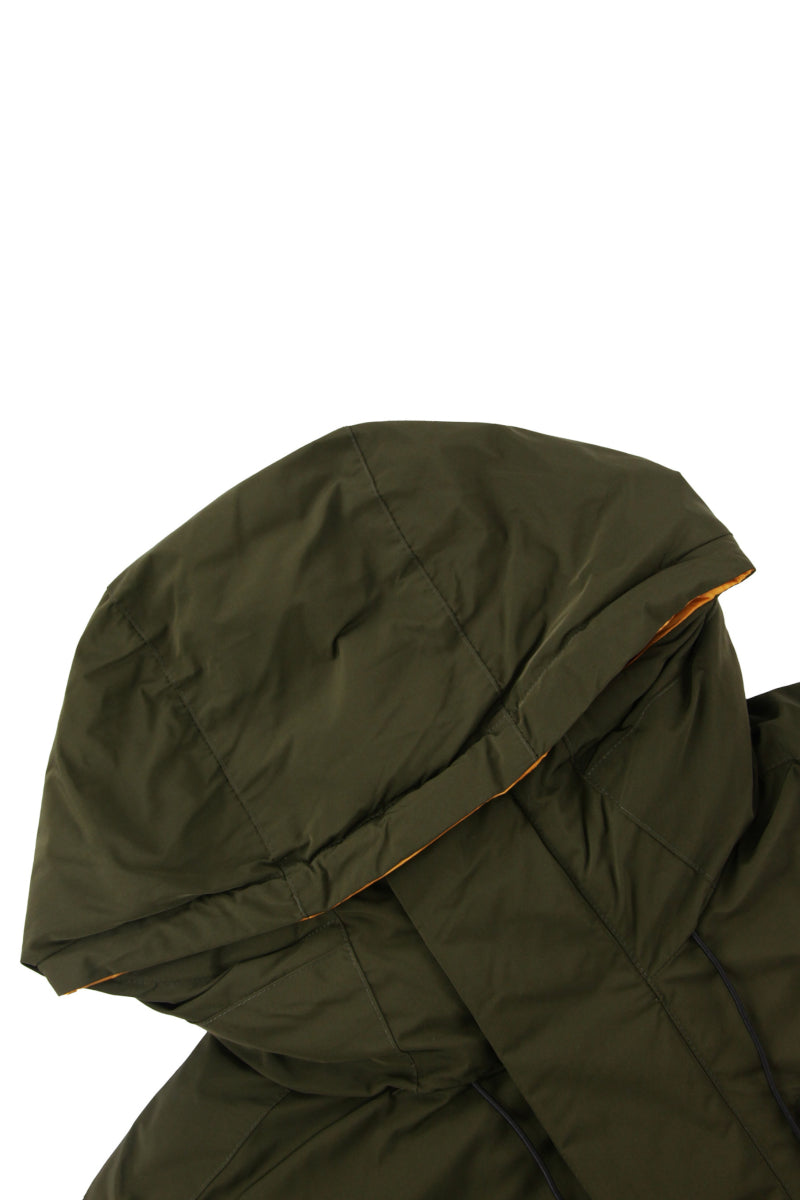 FREEDOMDAY ECO down padding reversible jacket 074431106 / KHAKI カーキ