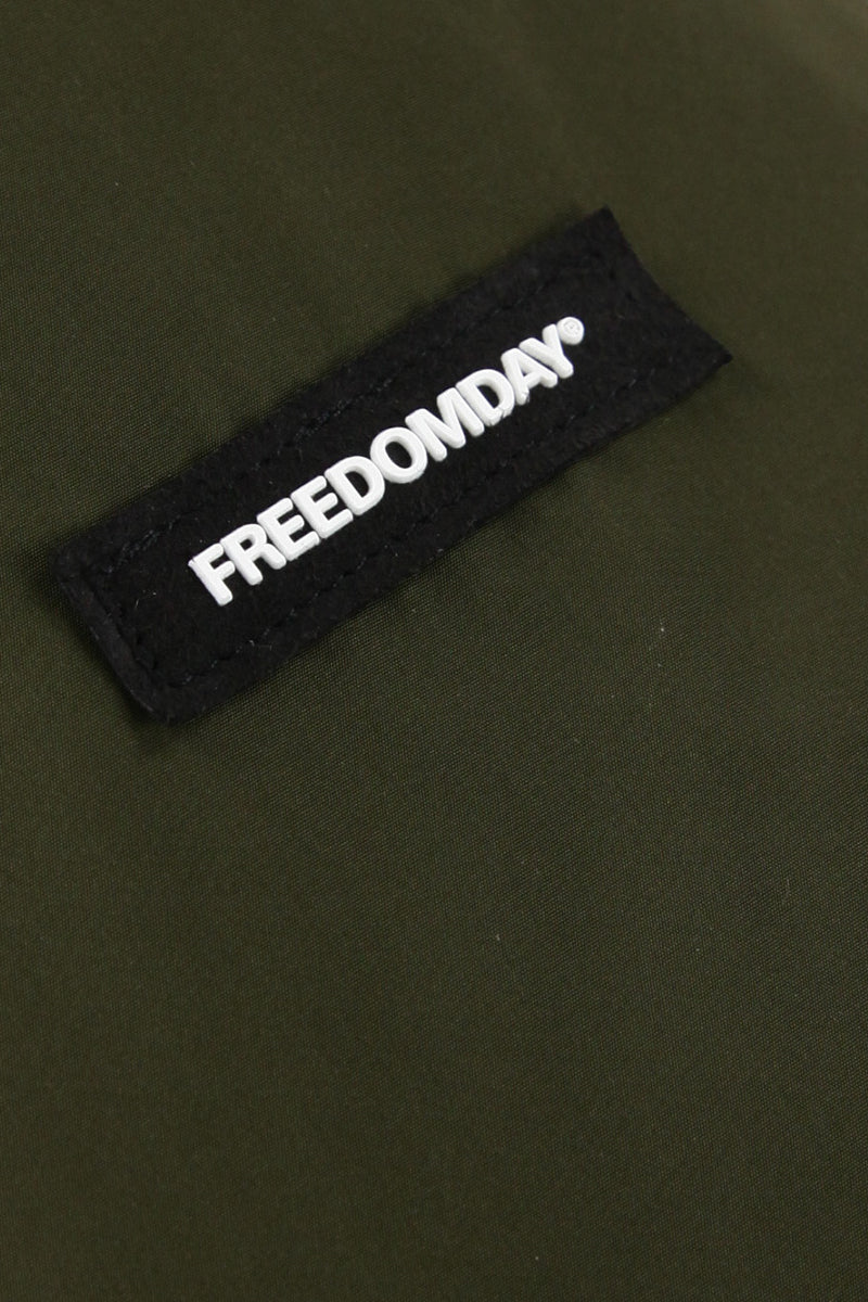 FREEDOMDAY ECO down padding reversible jacket 074431106 / KHAKI カーキ