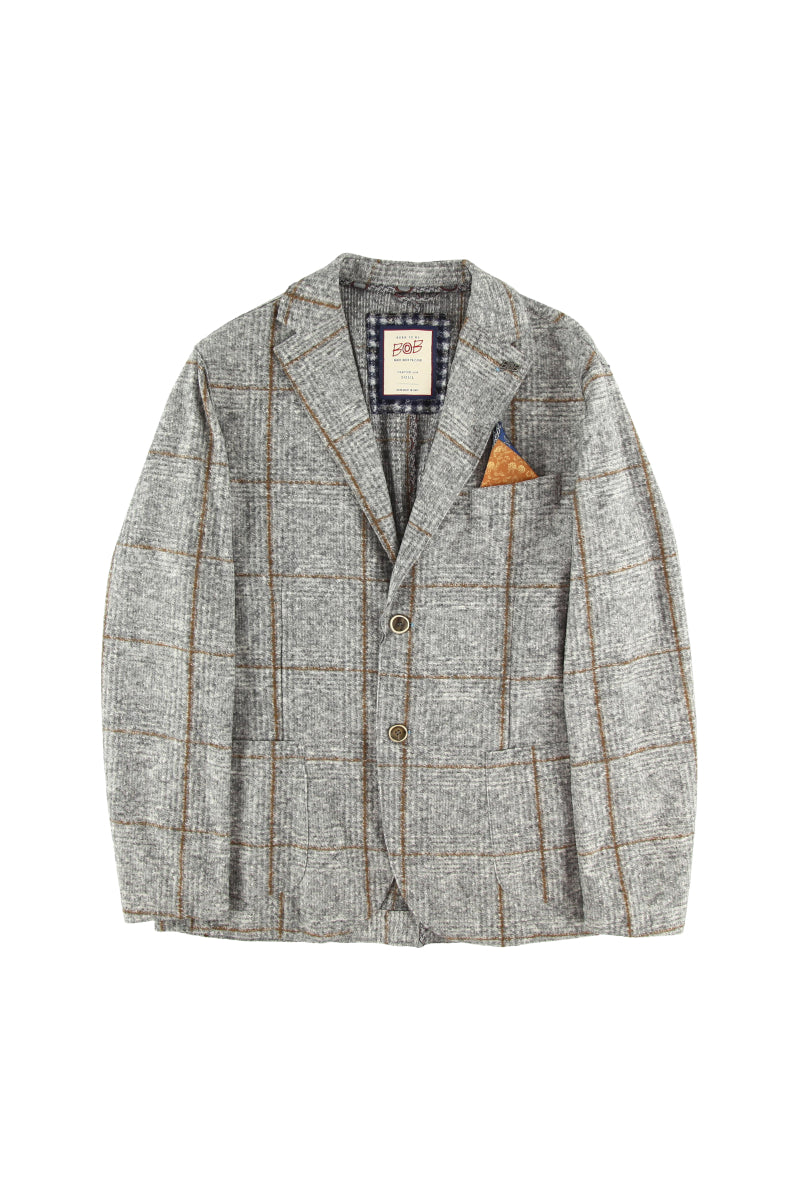 【24AW】Pocketable Wool Jacket DOVE348JP №074741107 / VAR2 チャコール