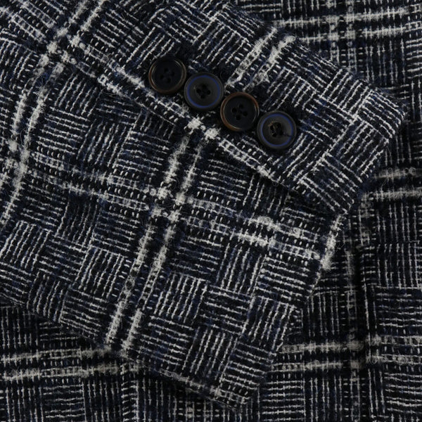 バスケットチェックジャケット/ COL：VAR1 ボルドー系