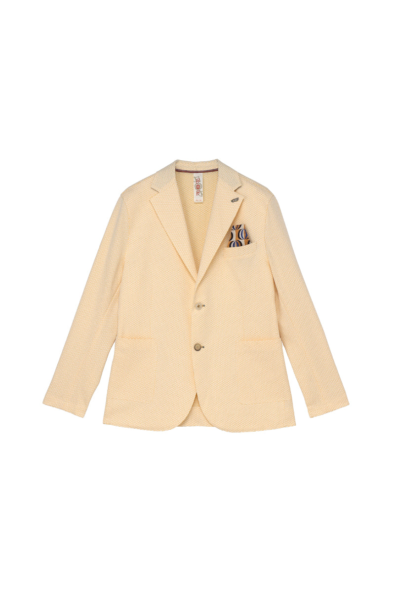 【24SS ARCHIVE ITEM】BOB Jacquard Jacket / COL：GIALLO イエロー