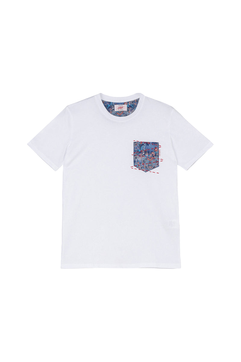 【24SS ARCHIVE ITEM】Design Pocket T-shirt / COL：BIANCO ホワイト