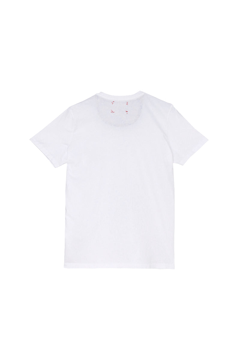 【24SS ARCHIVE ITEM】Embroidered T-shirt / COL：BIANCO ホワイト