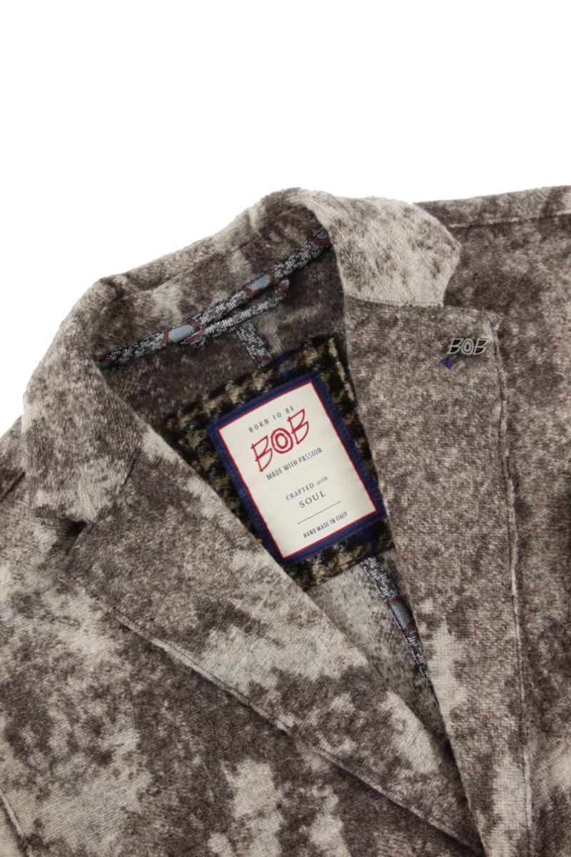 【24AW】Marble Design Wool Jacket MARD331JP №074741121 / GRIGIO グレー系