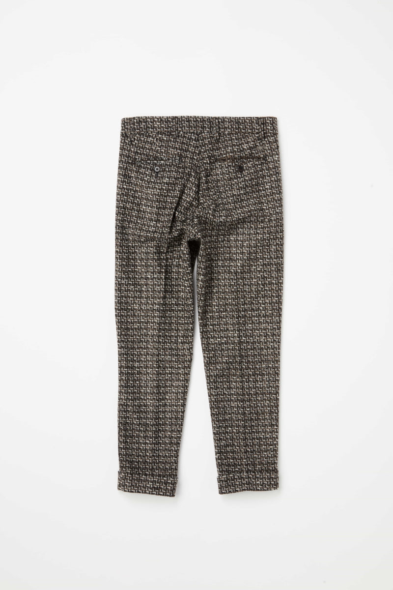 【24AW】Geometric Pattern Pants BANG356 №074741401 / VAR1 グレー系