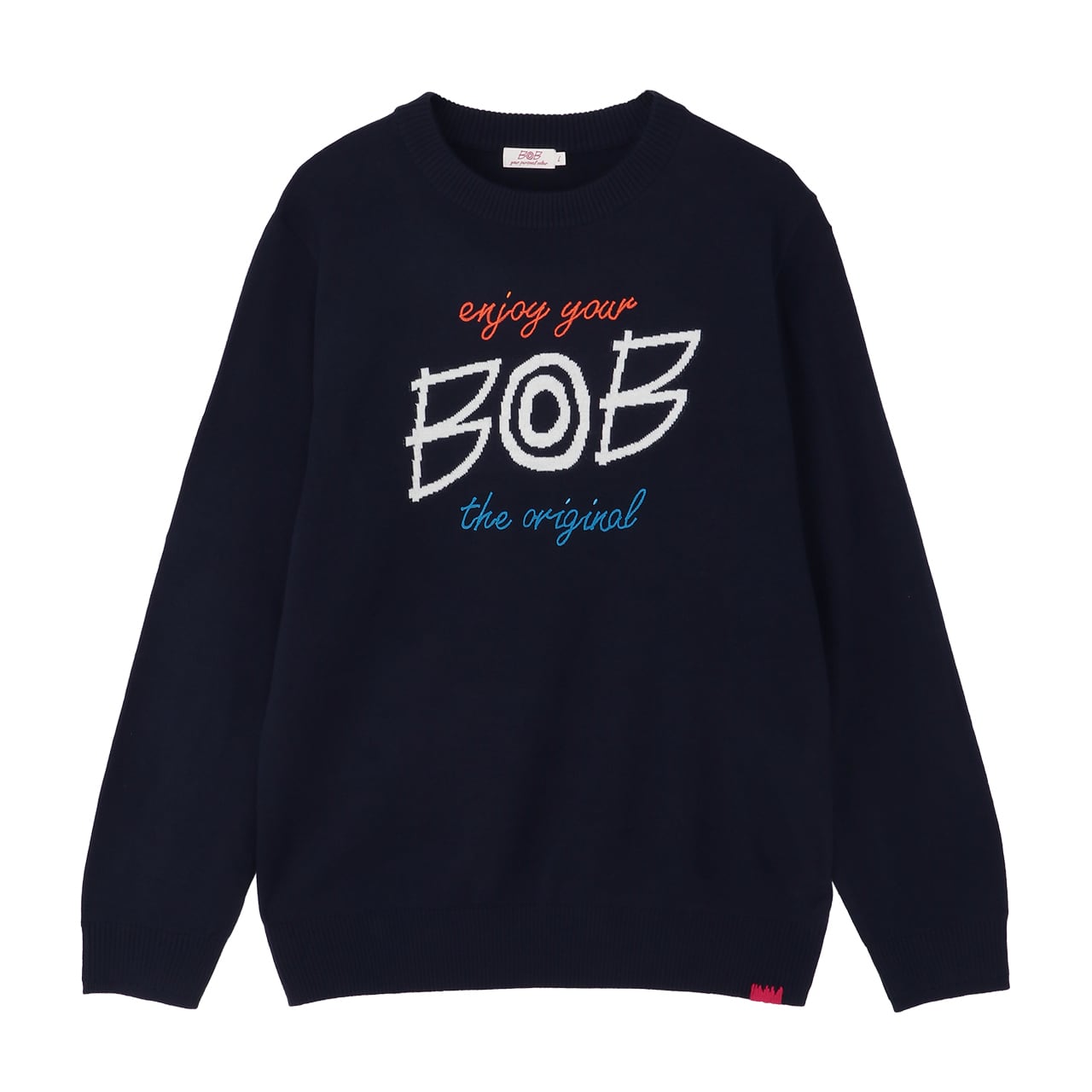 BOBロゴクルーネックセーター 074831701　BOB SPORT