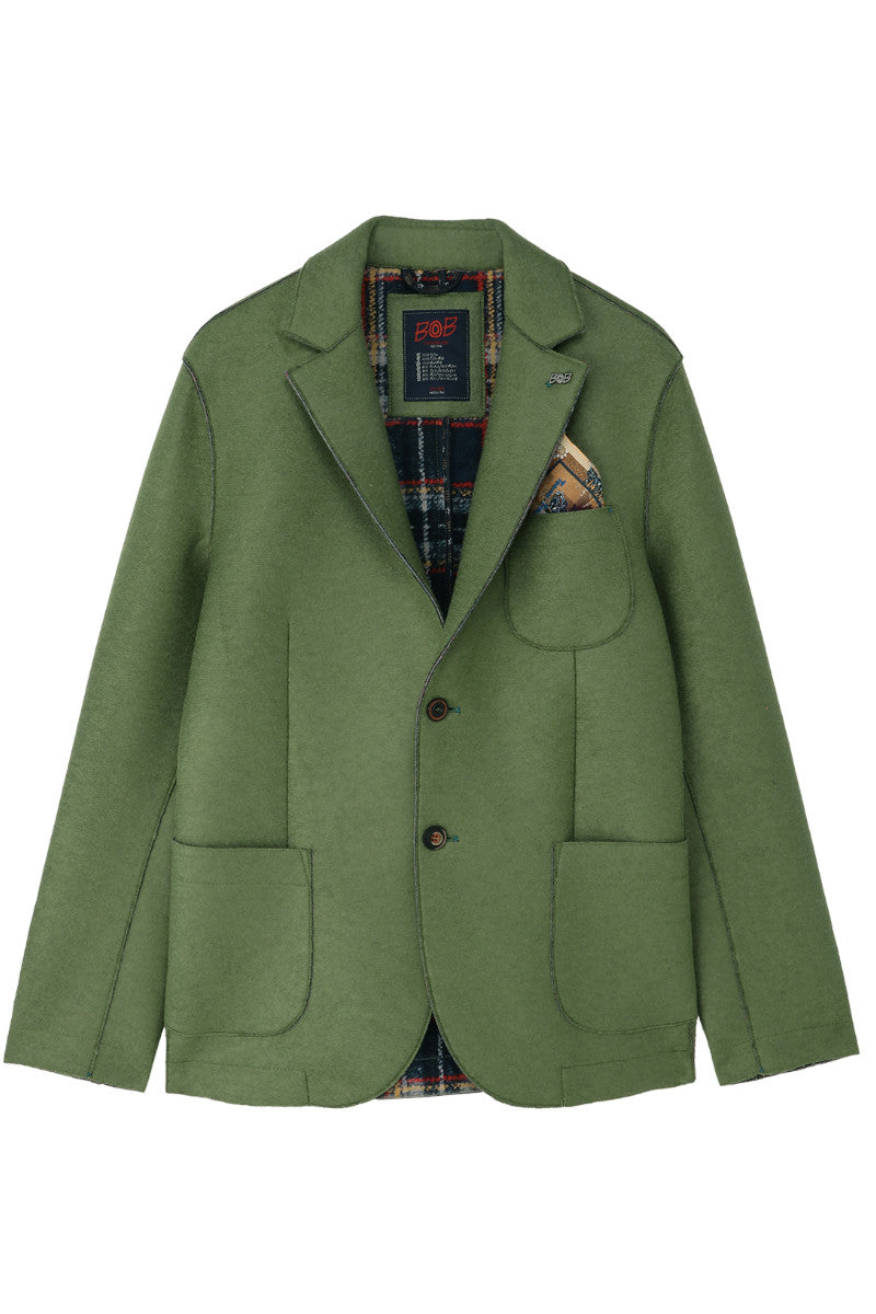 ボンディングジャケット / COL:PRATO グリーン系