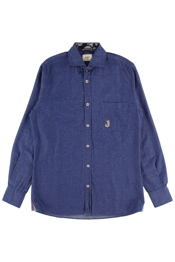 ダンガリーシャツ / Col：JEANS インディゴ