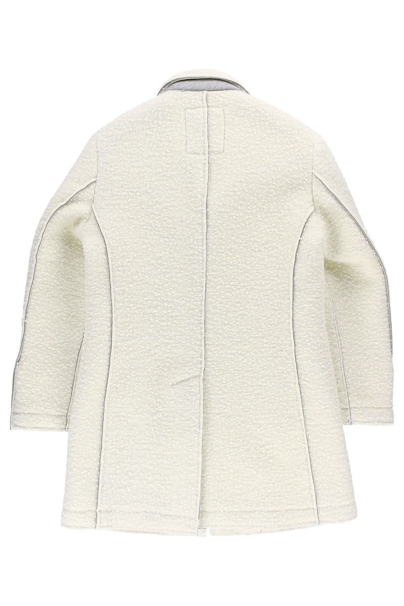 ナッピングボンディングチェスターコート / COL：ROYAL ブルー系