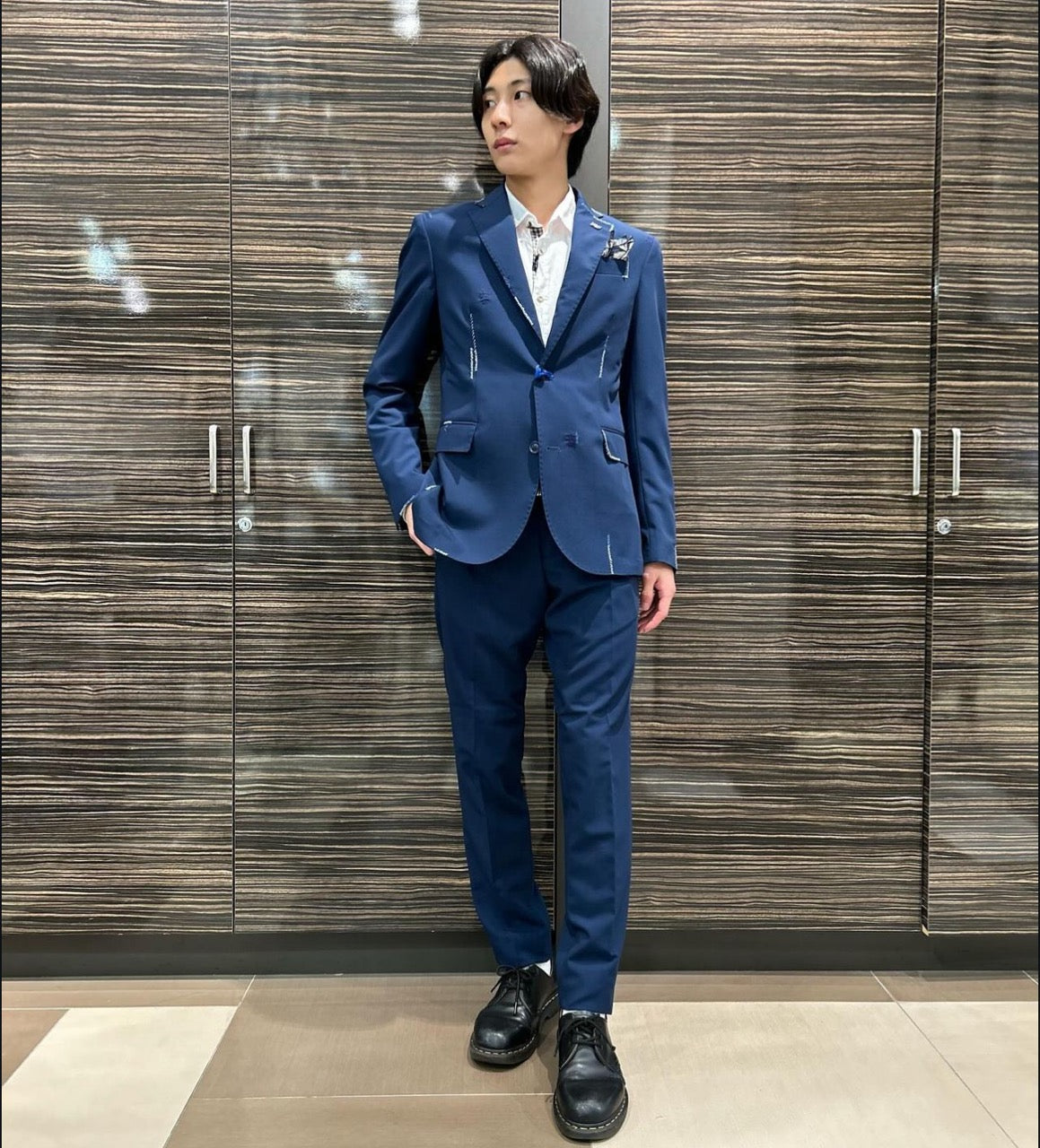 【24AW】エンブロイダリースーツ SUIT268/R №074743166 / NERO ブラック