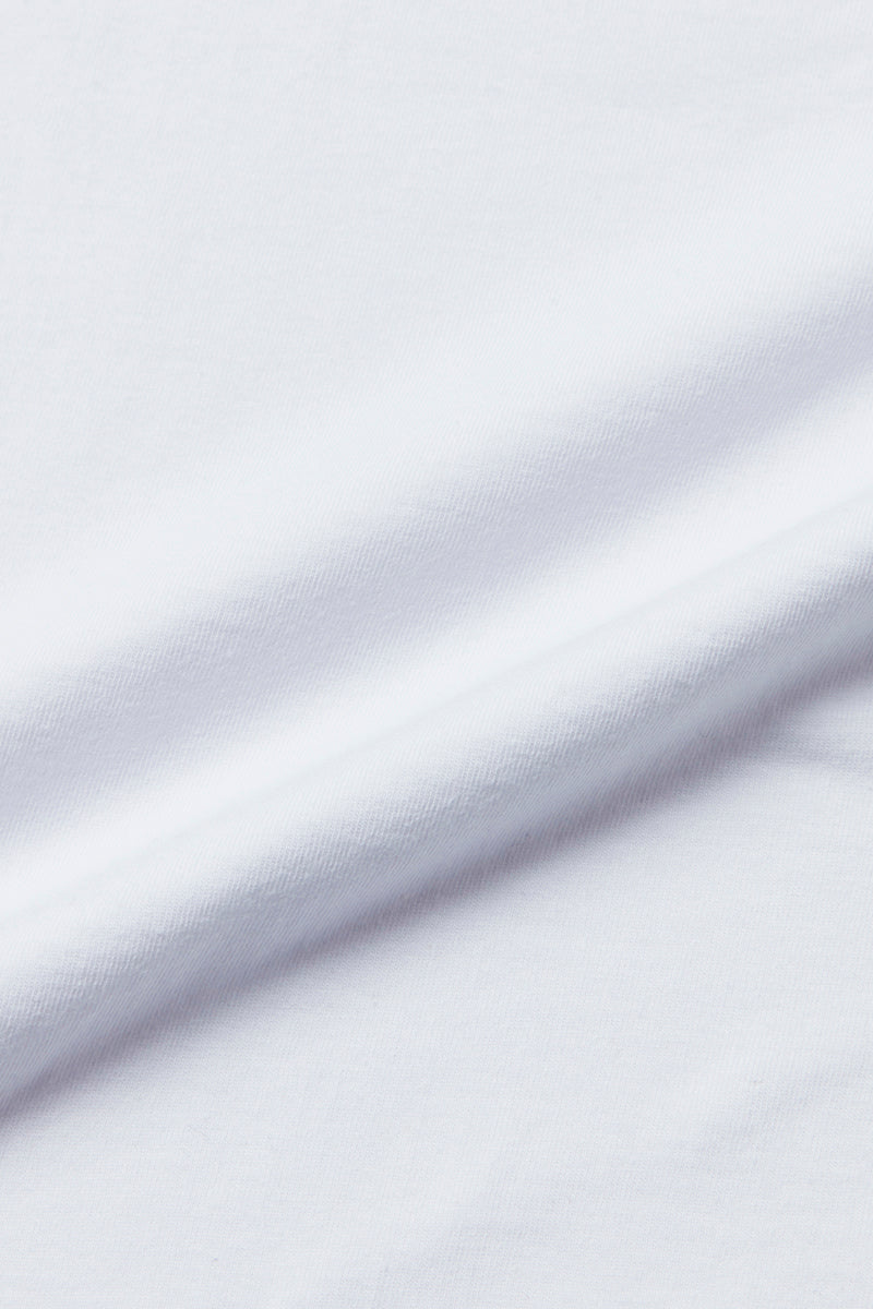 BAY 日本別注 ワンポイントロゴTEE  / BIANCO ホワイト系