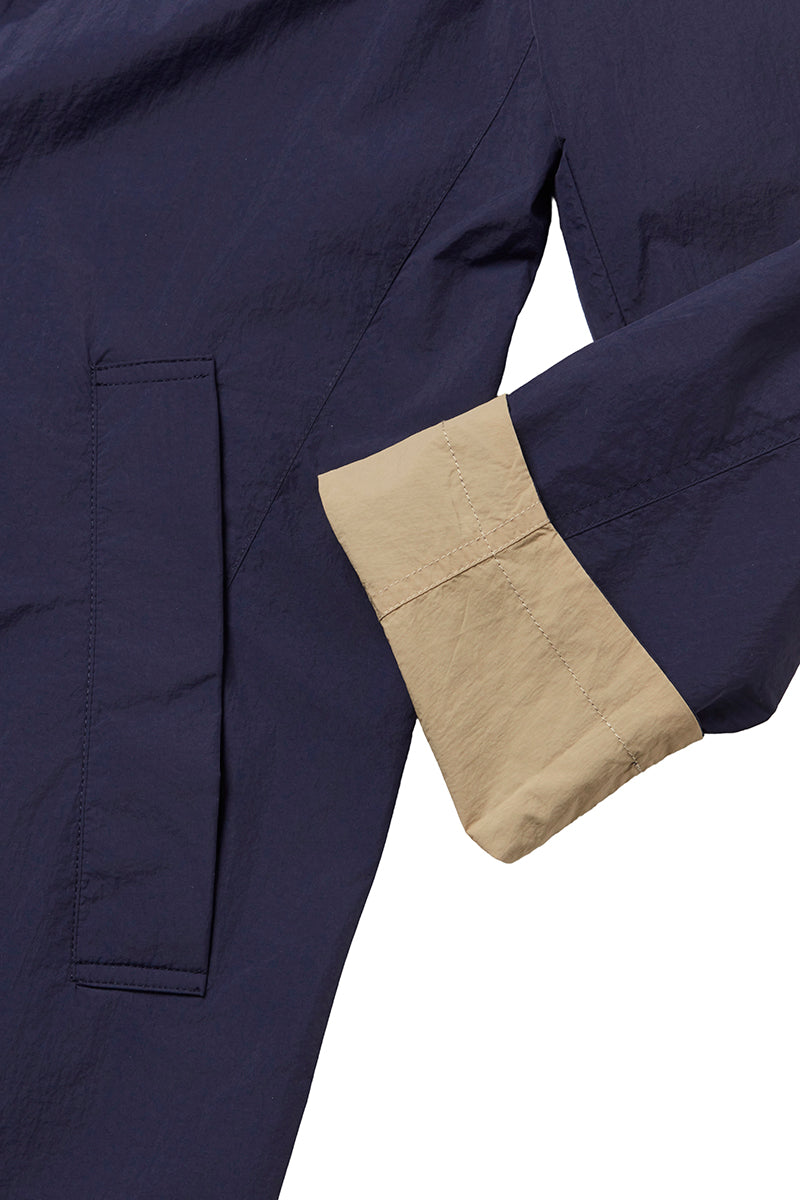 NORWICHI6 リバーシブルナイロンコート / BLU・CORDA ブルー・キナリ