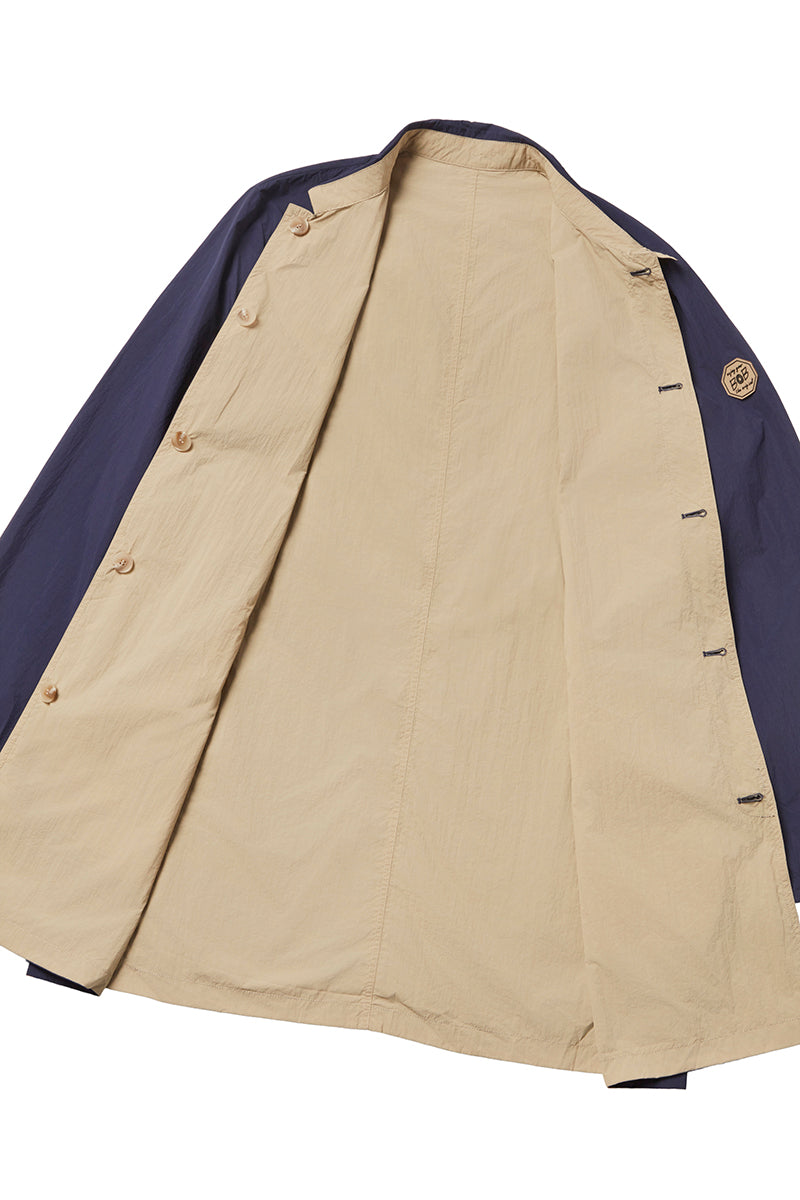 NORWICHI6 リバーシブルナイロンコート / BLU・CORDA ブルー・キナリ