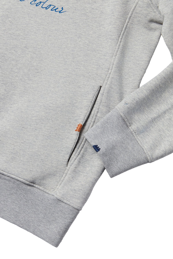 HOODIE 日本別注 裏毛スウェットフーディ  / GRIGIO・MELANGE 杢グレー