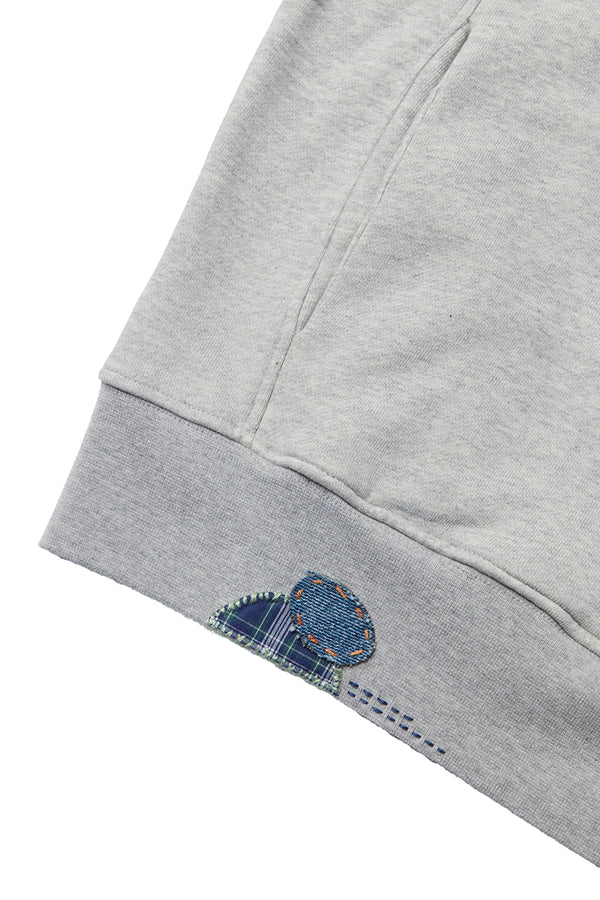 HOODIE 日本別注 裏毛スウェットフーディ  / GRIGIO・MELANGE 杢グレー