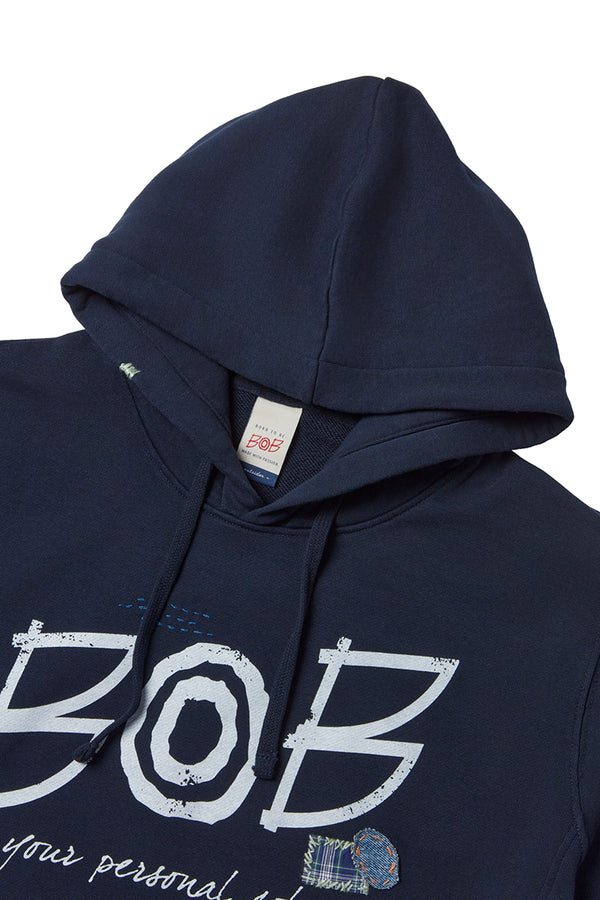 HOODIE 日本別注 裏毛スウェットフーディ  / NAVY ネイビー系