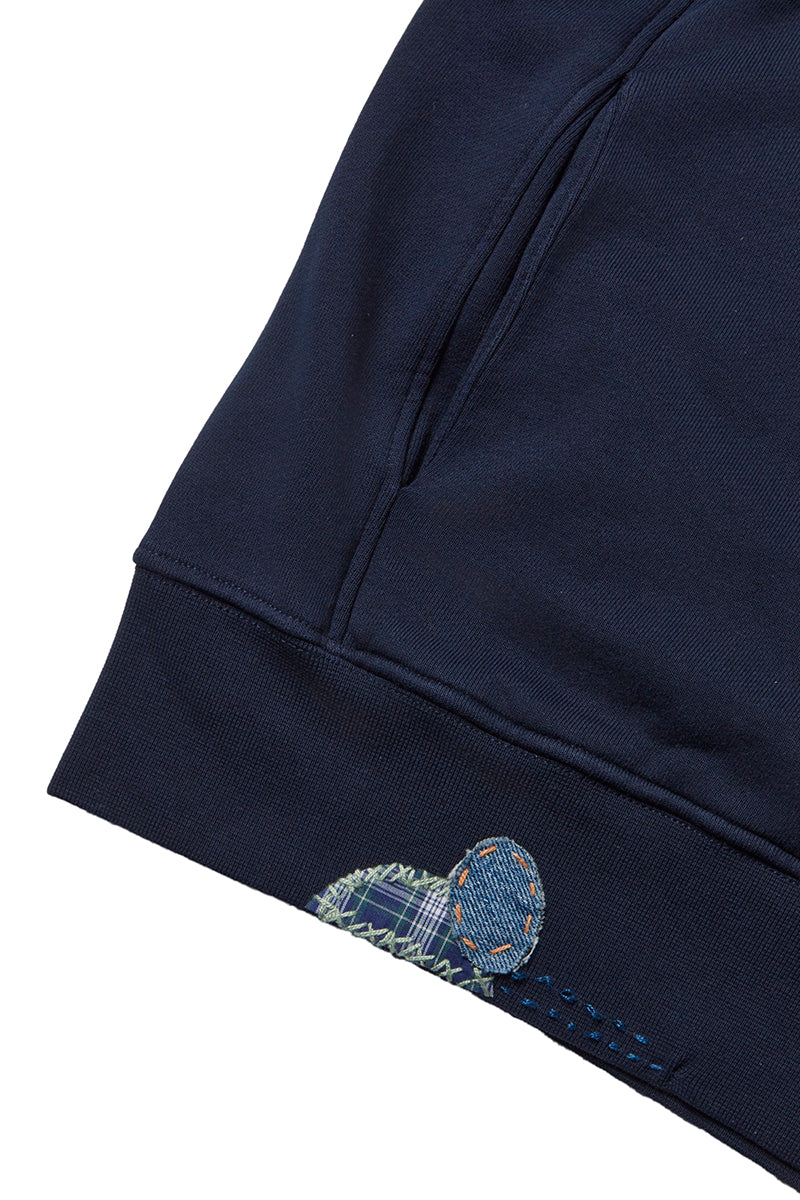 HOODIE 日本別注 裏毛スウェットフーディ  / NAVY ネイビー系