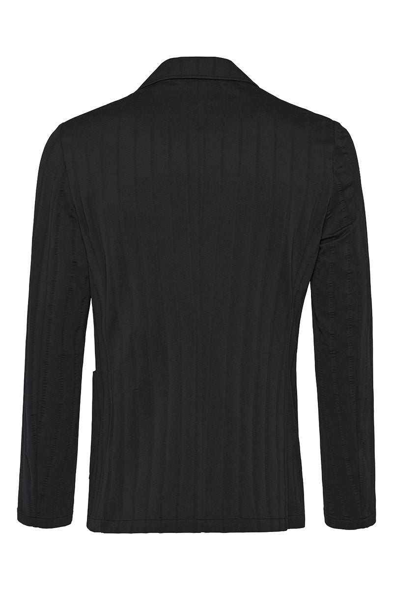 GOLDEN3 100gエアーテック・バーティカルリブポケッタブルジャケット / NERO ブラック