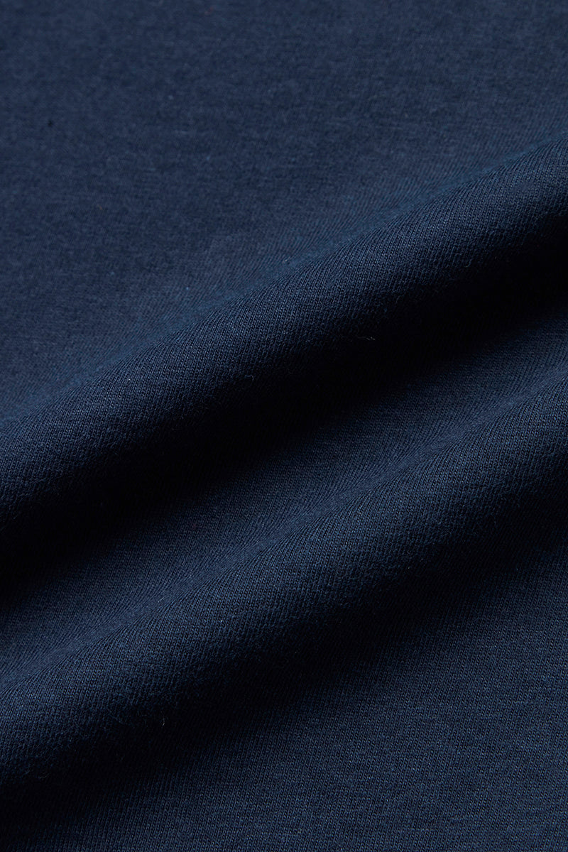 BAY 日本別注 ワンポイントロゴTEE  / BLU ネイビー系