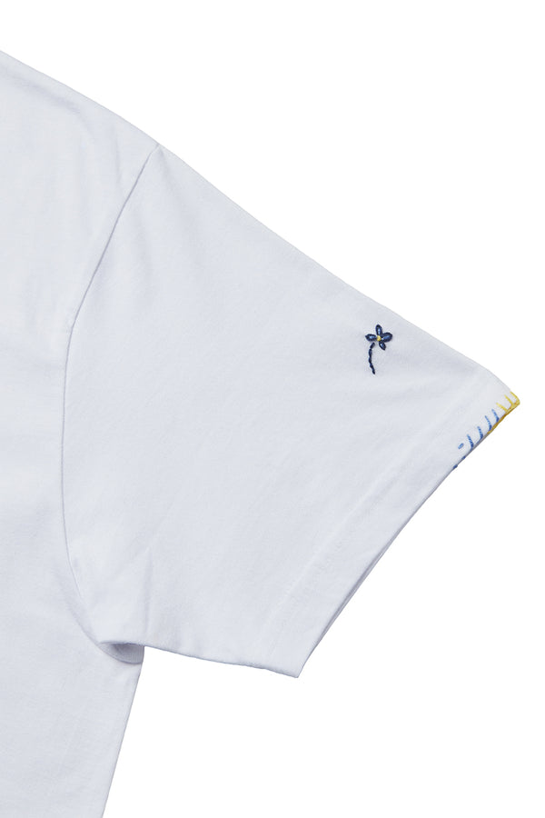 BAY 日本別注 ワンポイントロゴTEE  / BIANCO ホワイト系