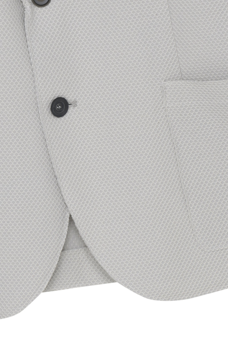 【24SS ARCHIVE ITEM】Honeycomb Mesh Eazy Jacket / Col：PERLA ホワイト系