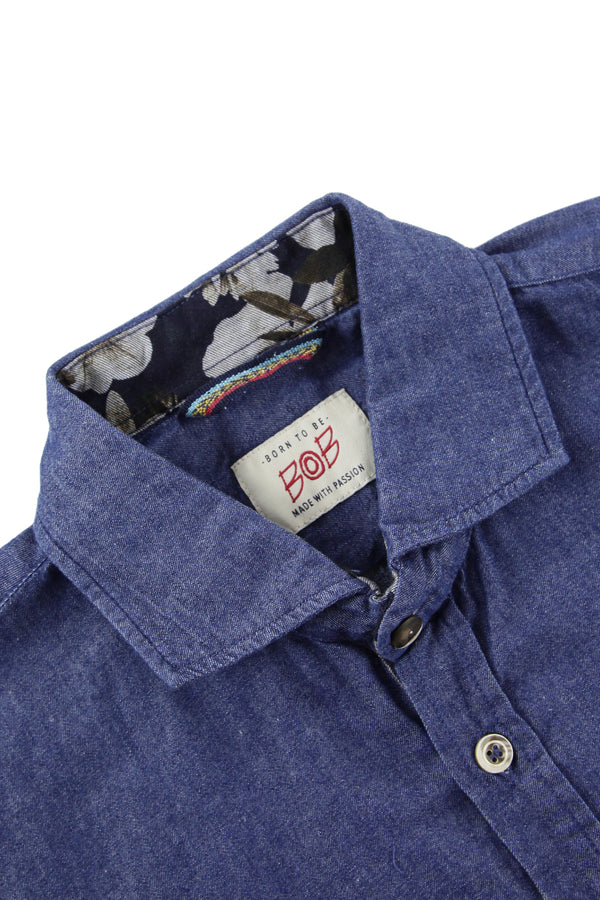 ダンガリーシャツ / Col：JEANS インディゴ