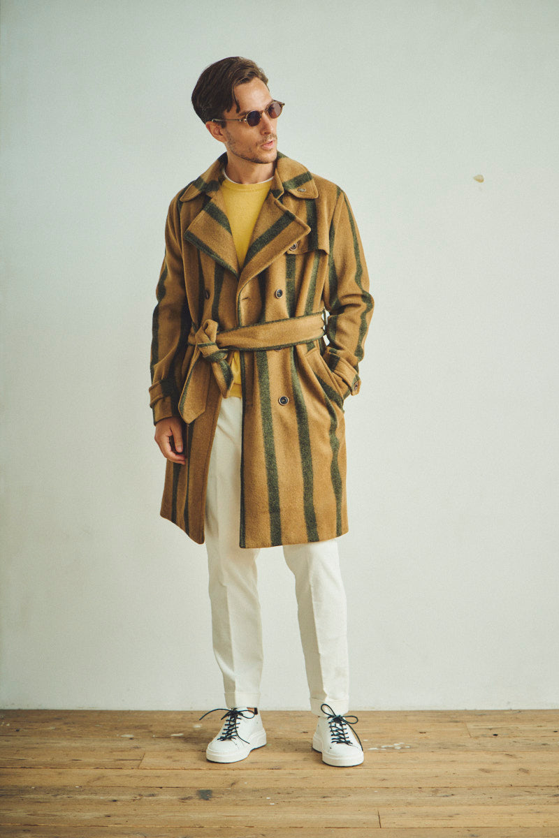 【24AW】Belted coat 074741620 BOB DAYTON393 / VAR1