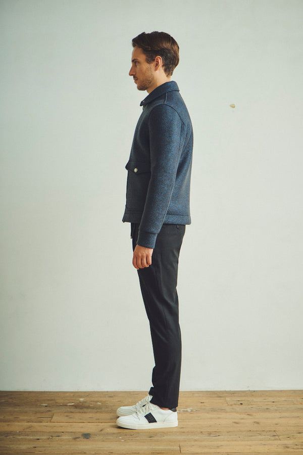 ボンディング A-2フライトジャケット / NERO ブラック系