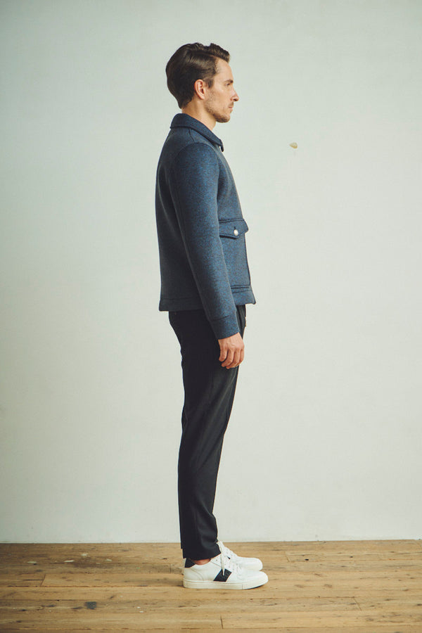 ボンディング A-2フライトジャケット / NERO ブラック系