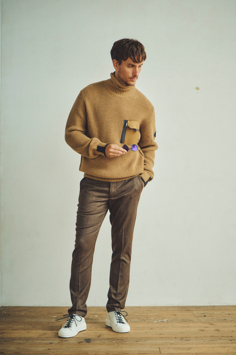 【24AW】Turtleneck knit 074741709 BOB BERRY