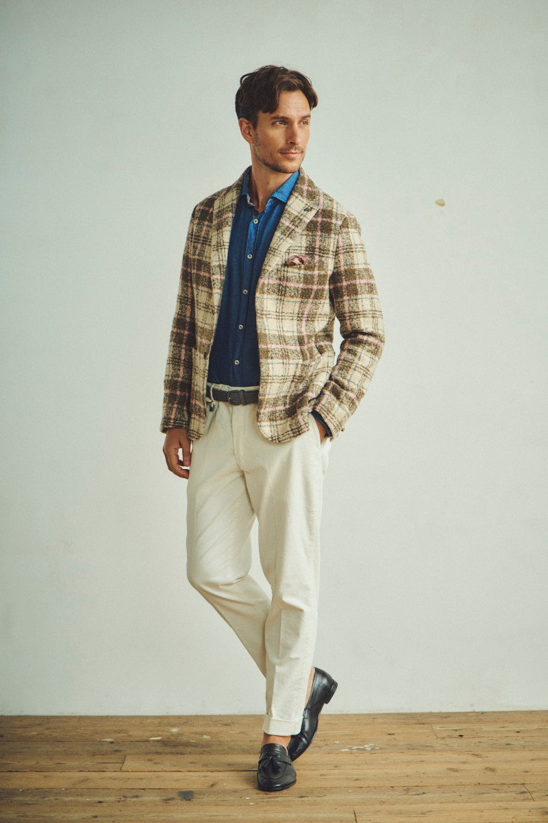 【24AW】Tartan Check Jacket 074741132 BOB POCK316JP / VAR1