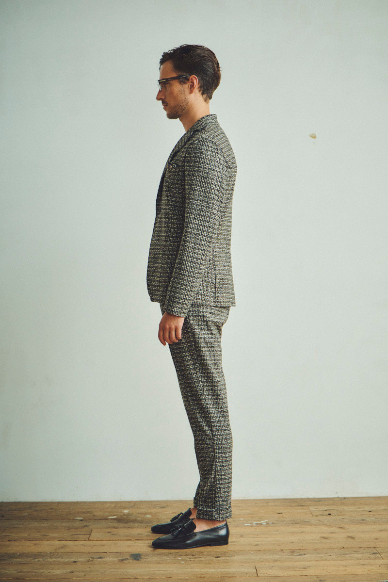 【24AW】Geometric pattern Jacket MARD357JP №074741125 / VAR2 ブラウン系