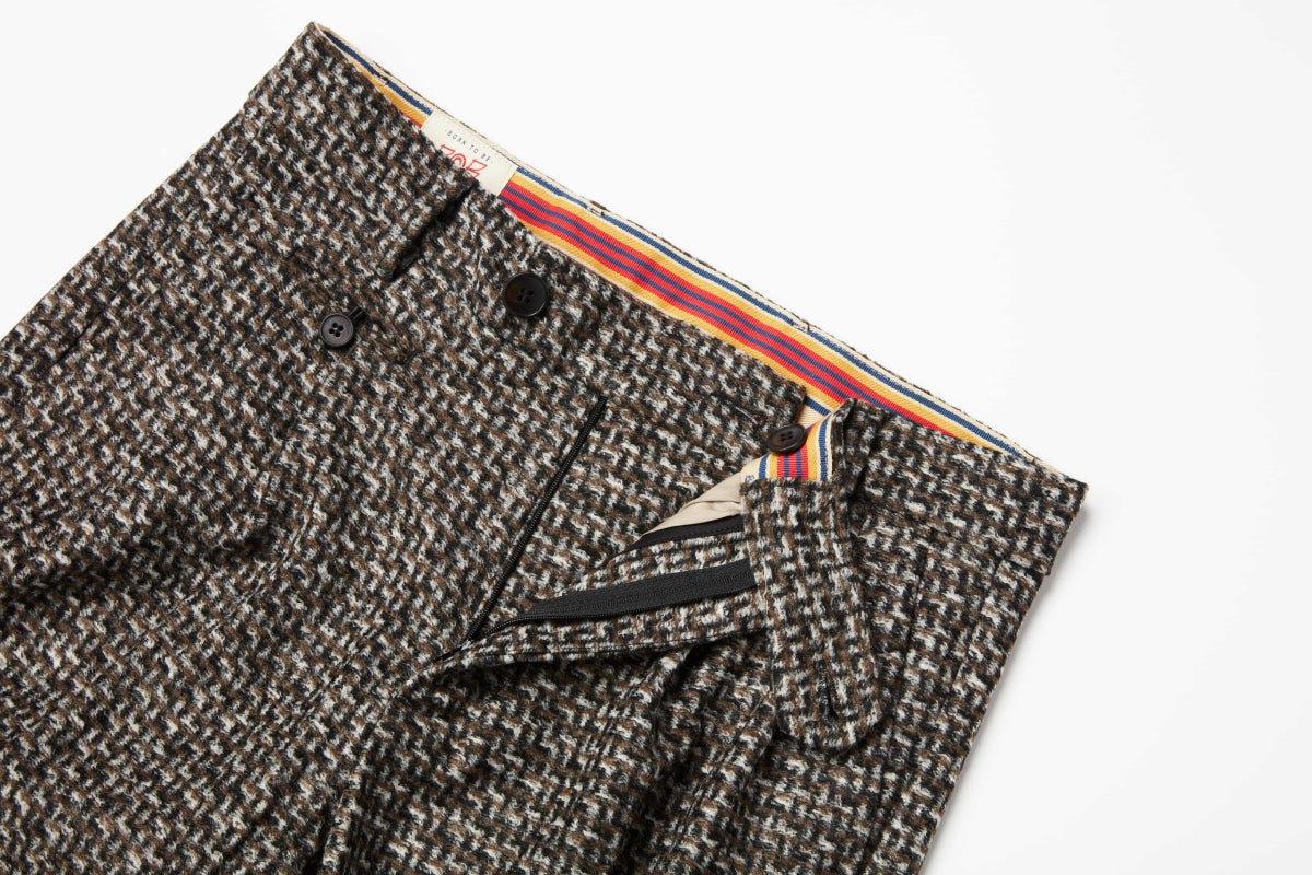 【24AW】Geometric Pattern Pants BANG356 №074741401 / VAR1 グレー系