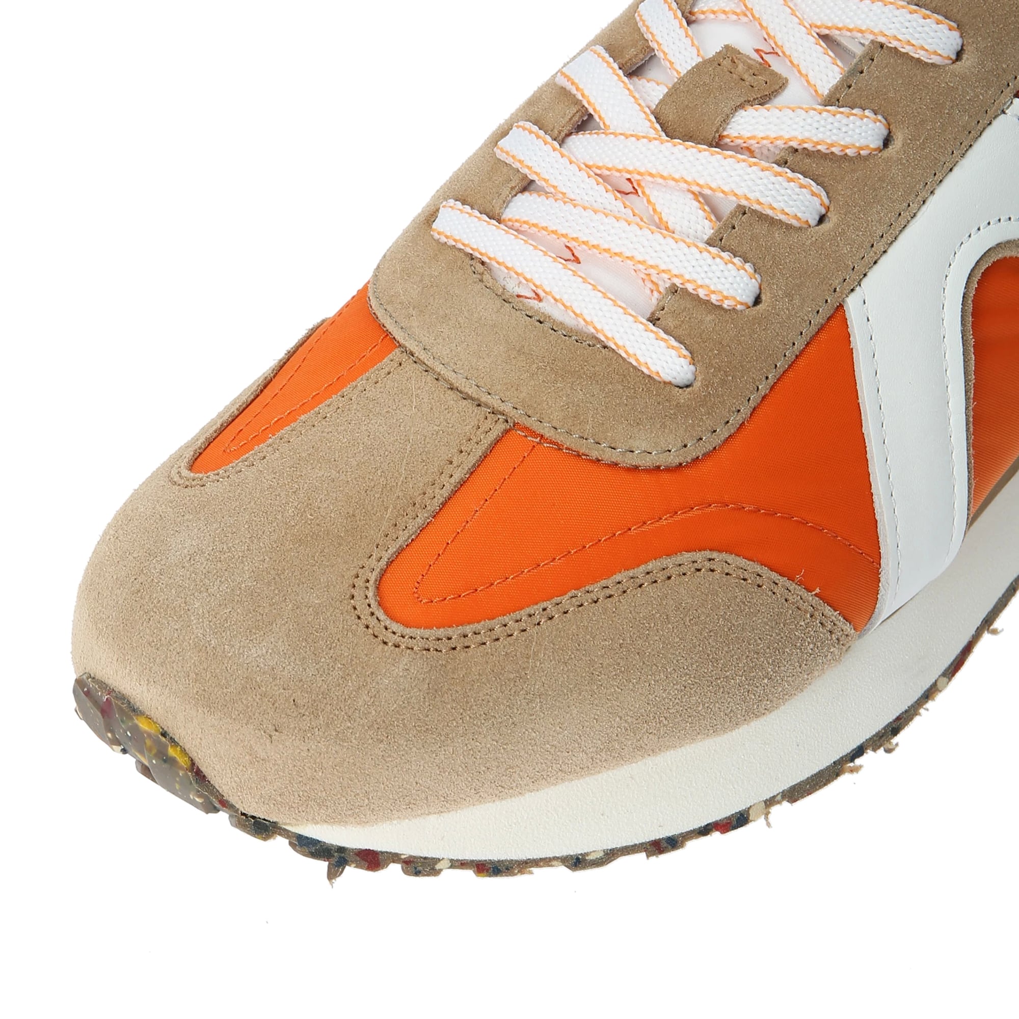 Ambitious sneakers RHOME №074521850 / CAMEL×ORANGE キャメル オレンジ