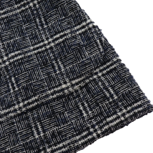 バスケットチェックジャケット/ COL：VAR1 ボルドー系