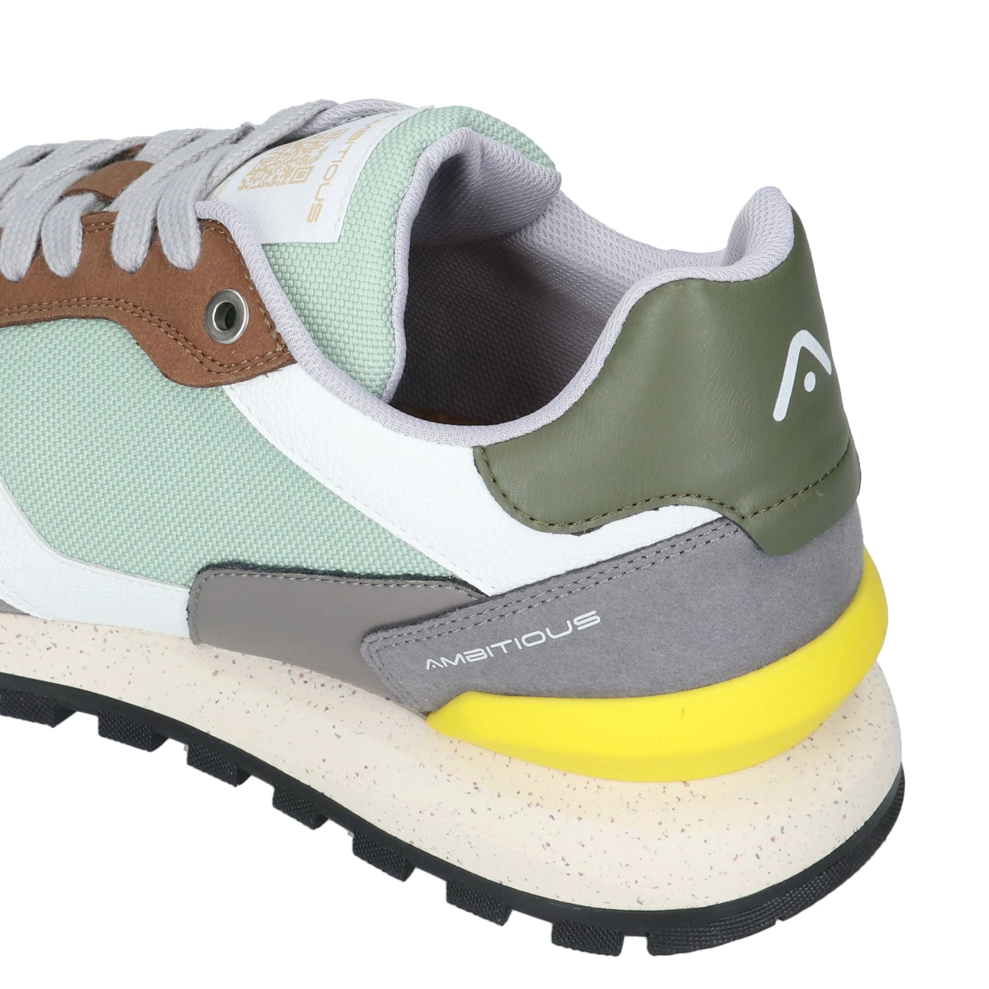 Ambitious sneakers SILKY HAVEN No.074533813 / GREY×MINT グレー　ミント