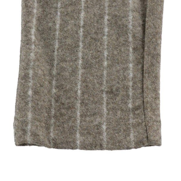 チョークストライプウールパンツ / COL：VAR1 ベージュ系