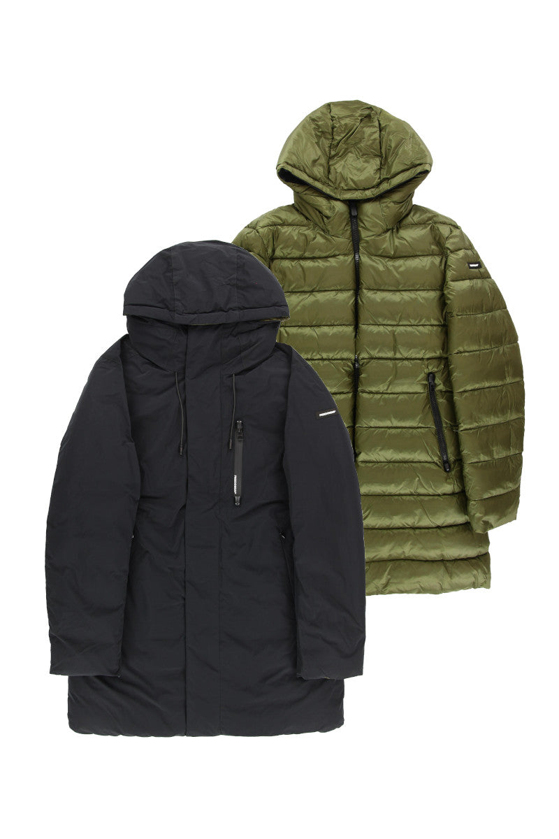 【FREEDOMDAY】ECOダウン リバーシブルコート / Col：NAVY ネイビー