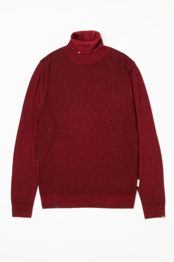 ハイゲージタートルネックニット / Col：ACCIAIO アッシュ