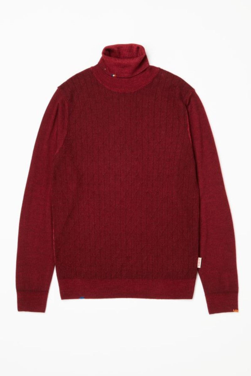 ハイゲージタートルネックニット / Col：ACCIAIO アッシュ