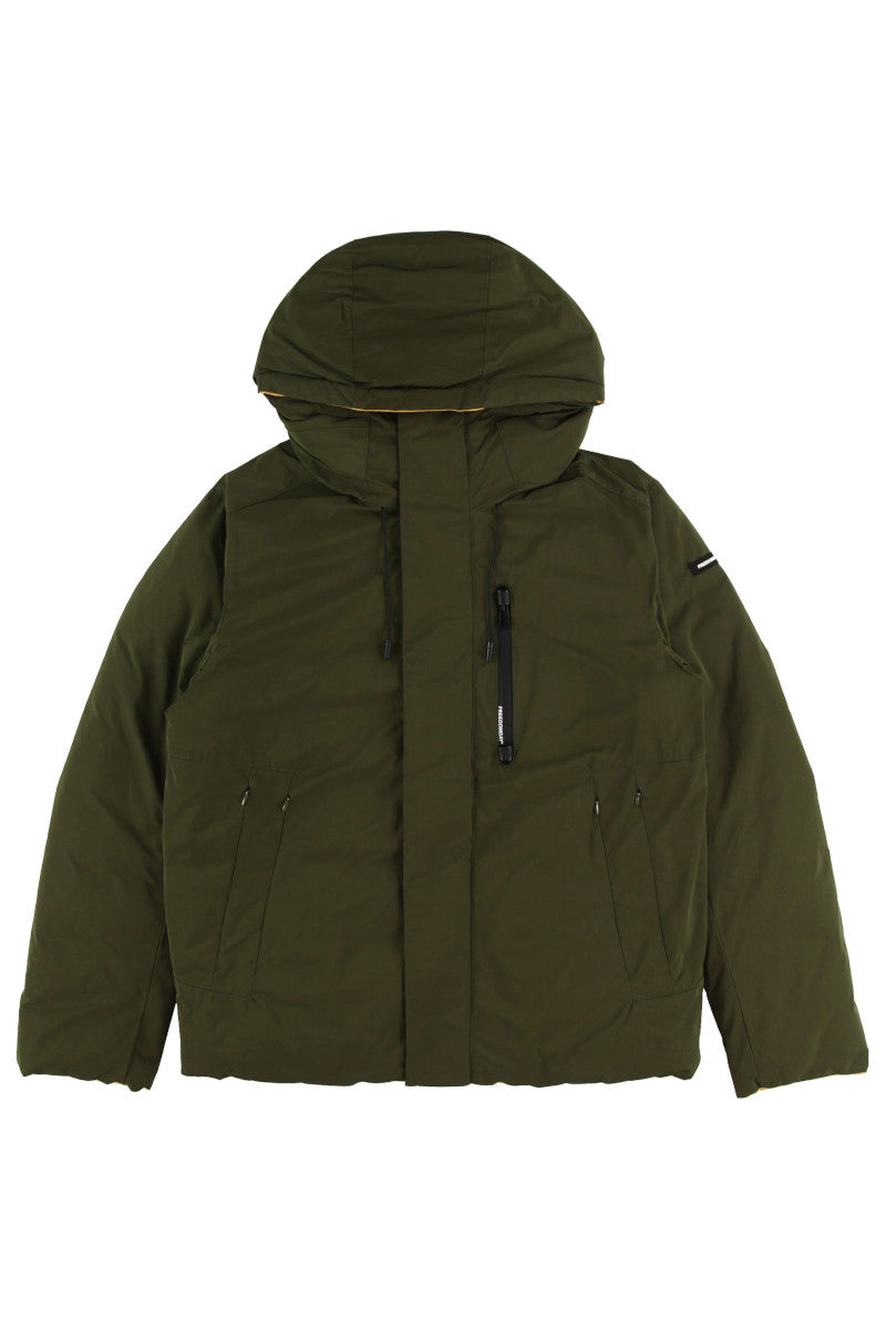 【FREEDOMDAY】 ECOダウン リバーシブルジャケット / Col：BLACK ブラック